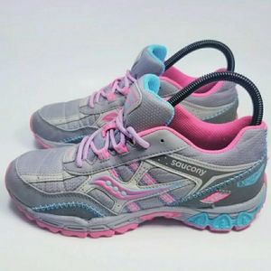 Womens Saucony G Excursion Trainers Size 5M Gray P
